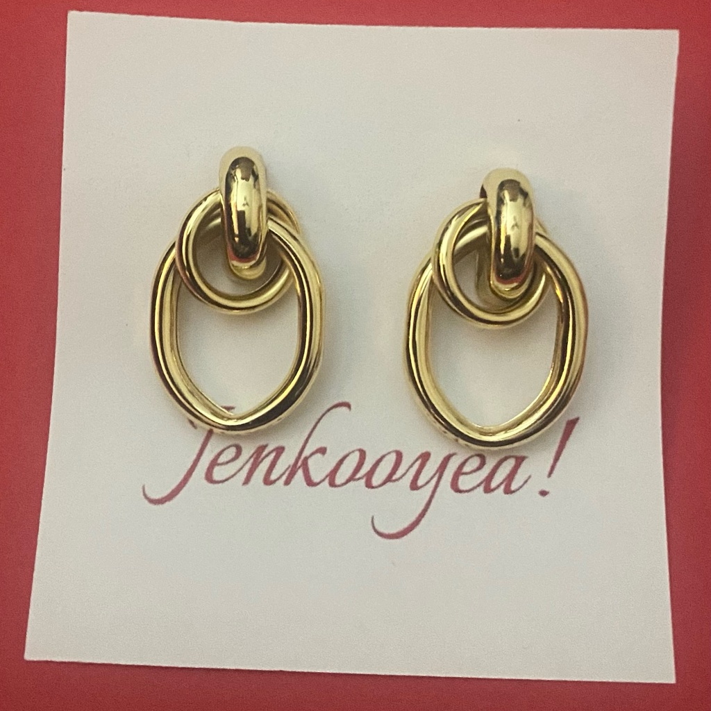 Gold Hoop Earrings